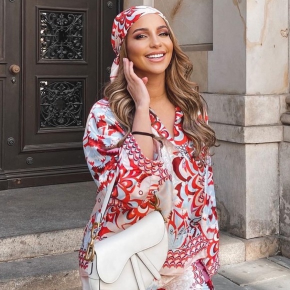 Blogger's Fav|NWT Zara Blouse With Scarf - Picture 12 of 16